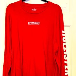Hollister xxl long sleeve tee like new unisex fit